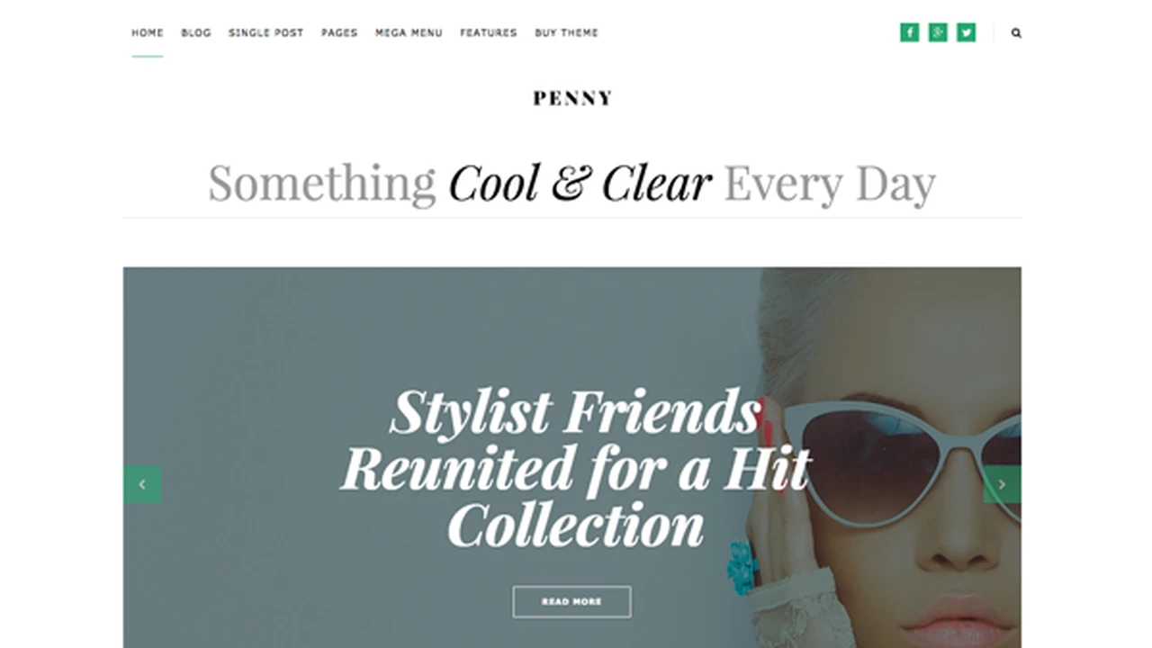Penny - Blog & Magazine WordPress Theme