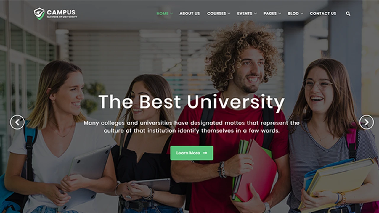 Campus - University and Education Template