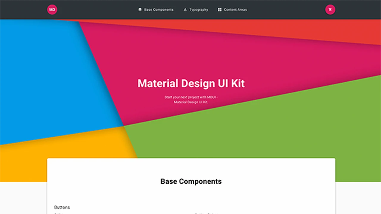 MDUI - Material Design UI Kit