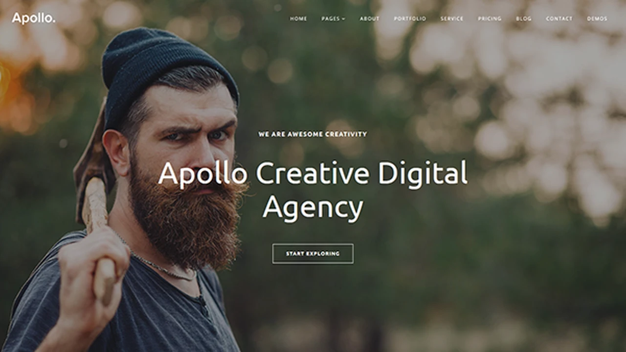 Apollo - One Page Bootstrap 4 Template