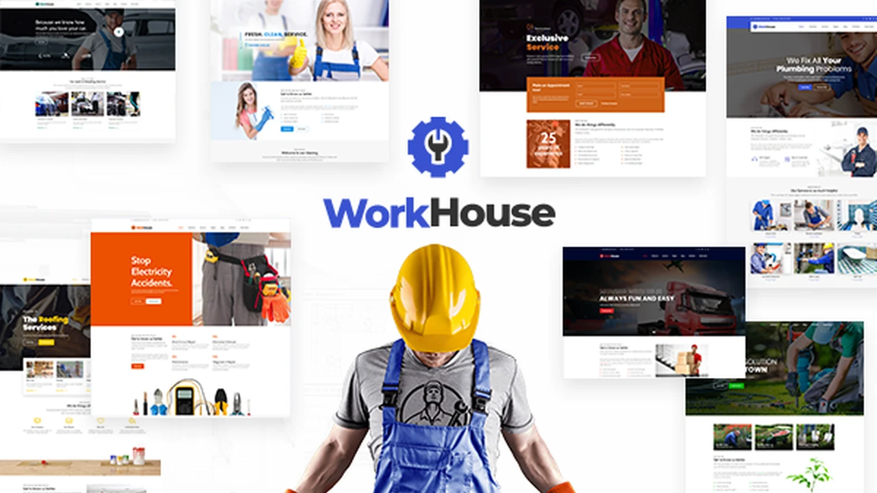 Work House - Industry Base HTML Template