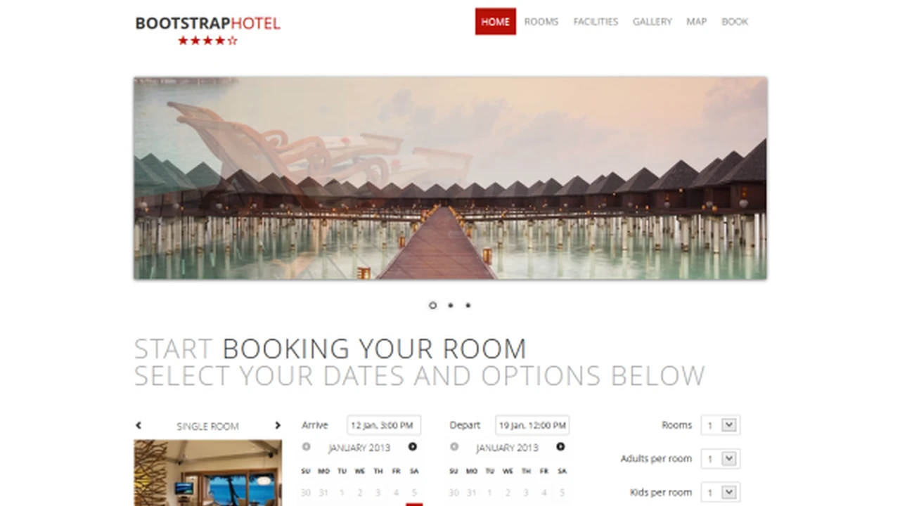 Bootstrap Hotel