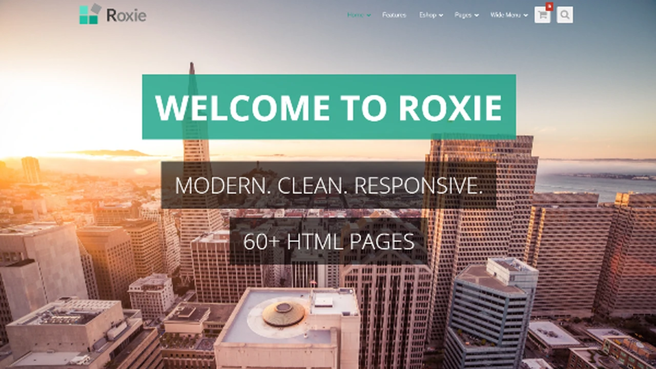 Roxie - Multipurpose Responsive Theme