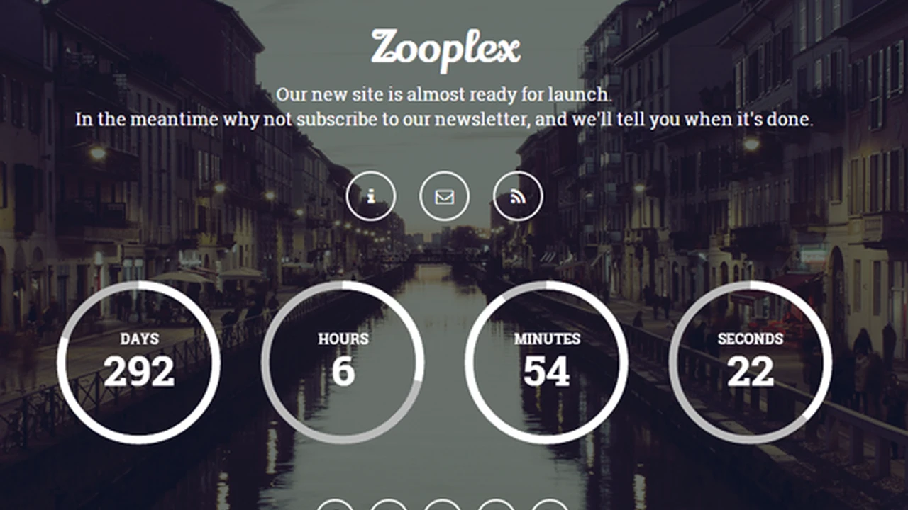 Zooplex - Coming Soon Template