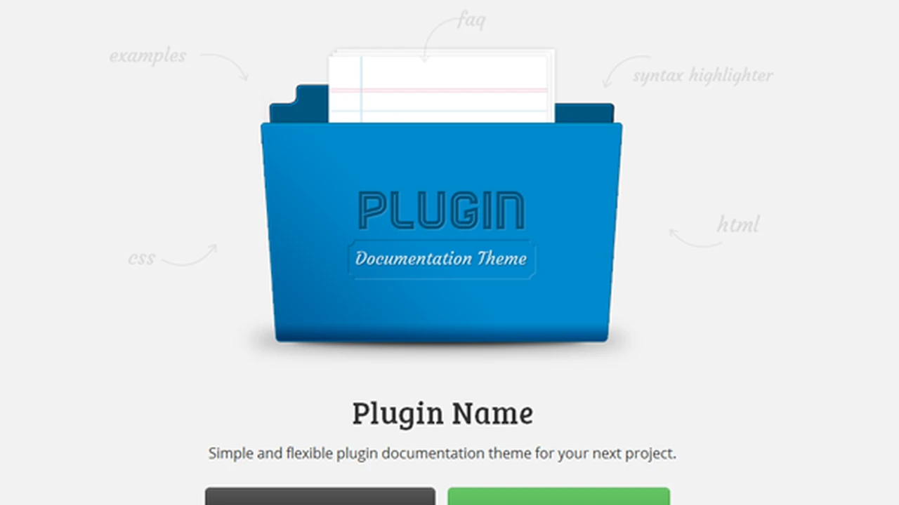 Plugin-Documentation Theme