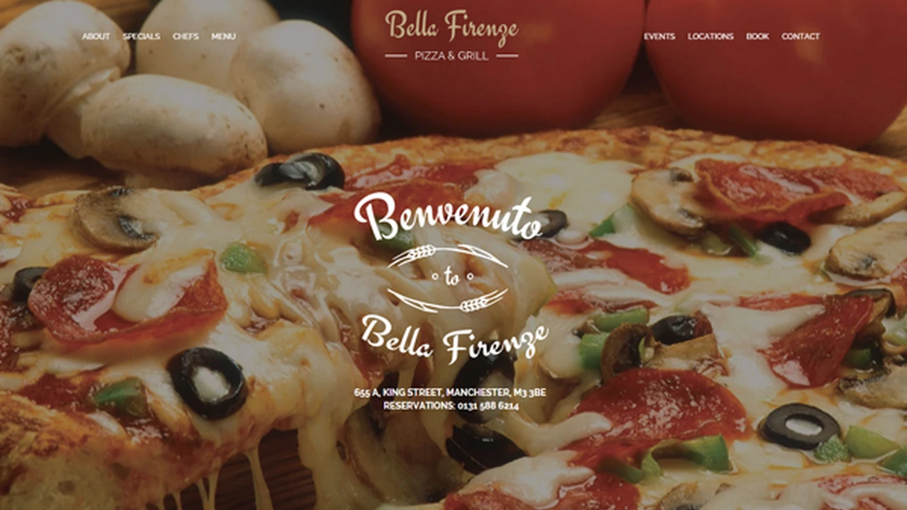 Bella Firenze - Restaurant Template
