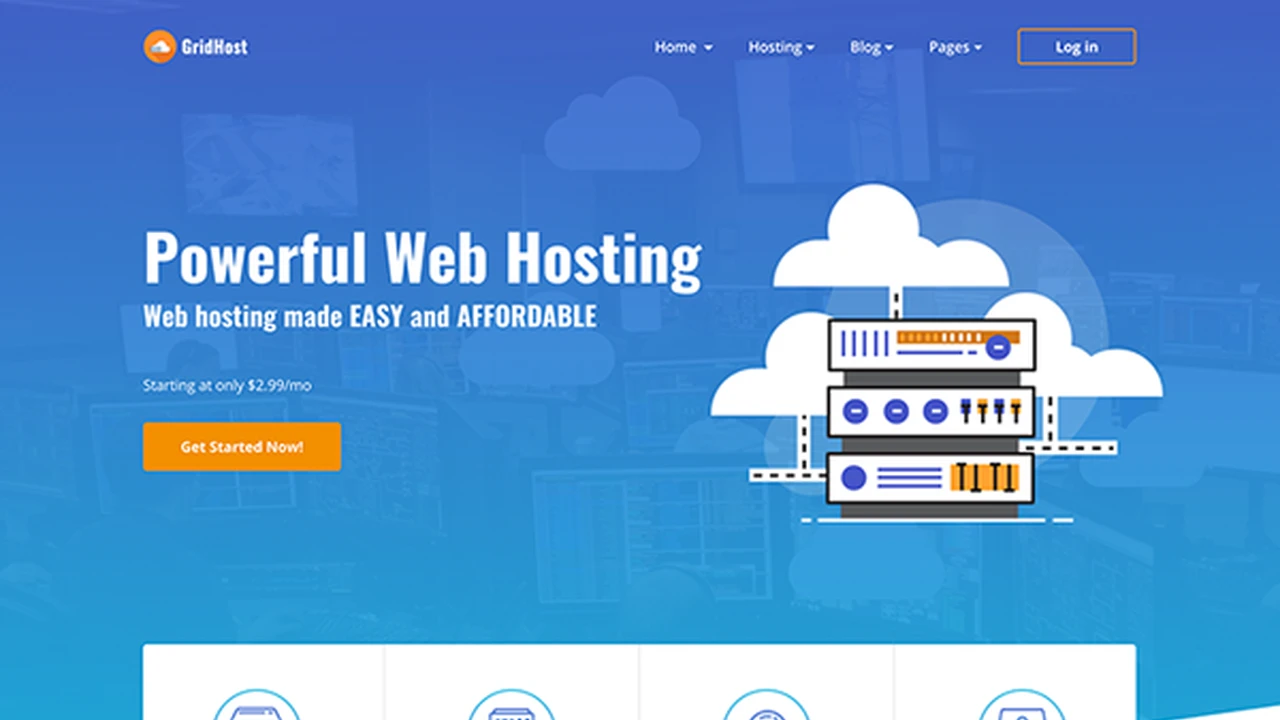 GridHost - Hosting Business Template