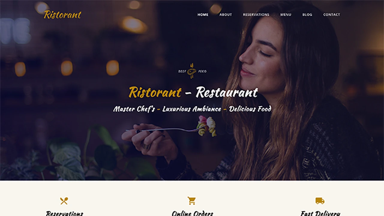 Ristorant - Restaurant Bootstrap Template