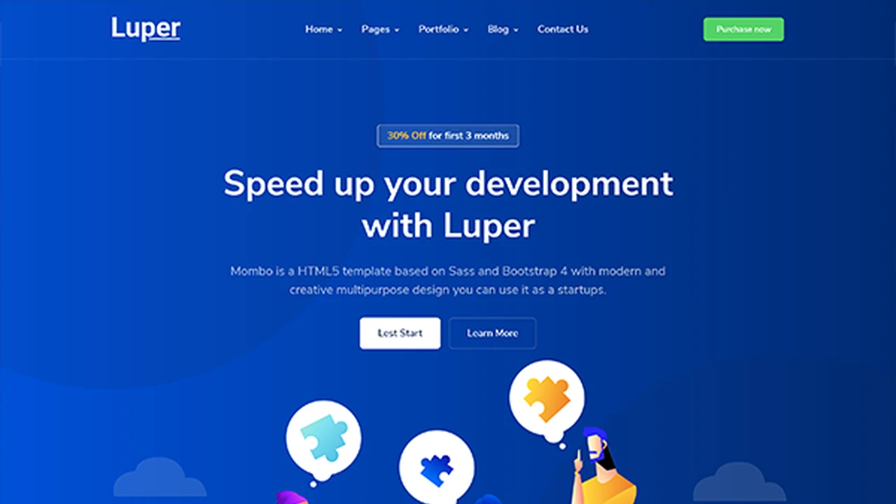 Luper - Startup Agency and SaaS Template