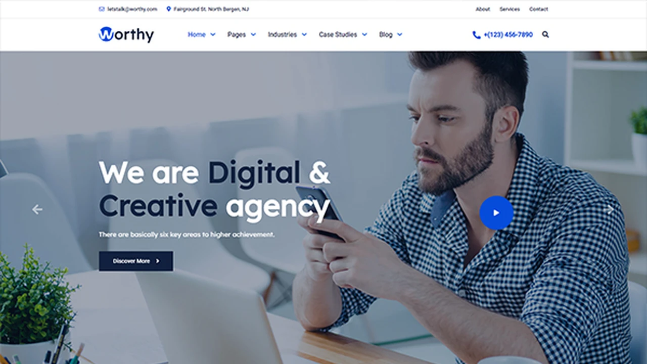 Worthy - Corporate Business HTML5 Template