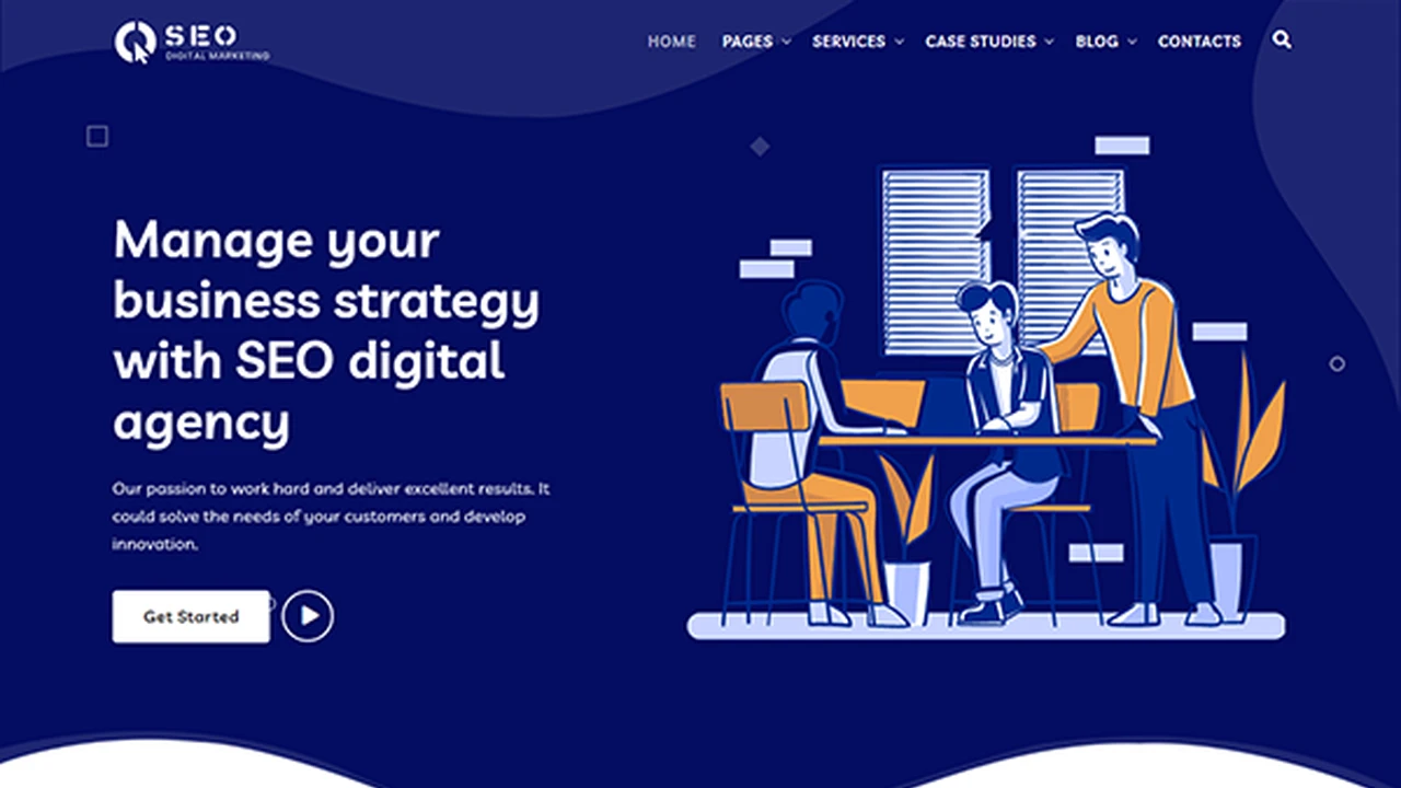 SEO - Digital Marketing Agency Template