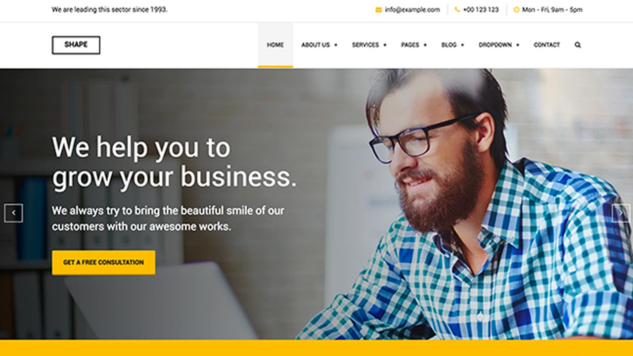 Shape - Business Template for All Niche