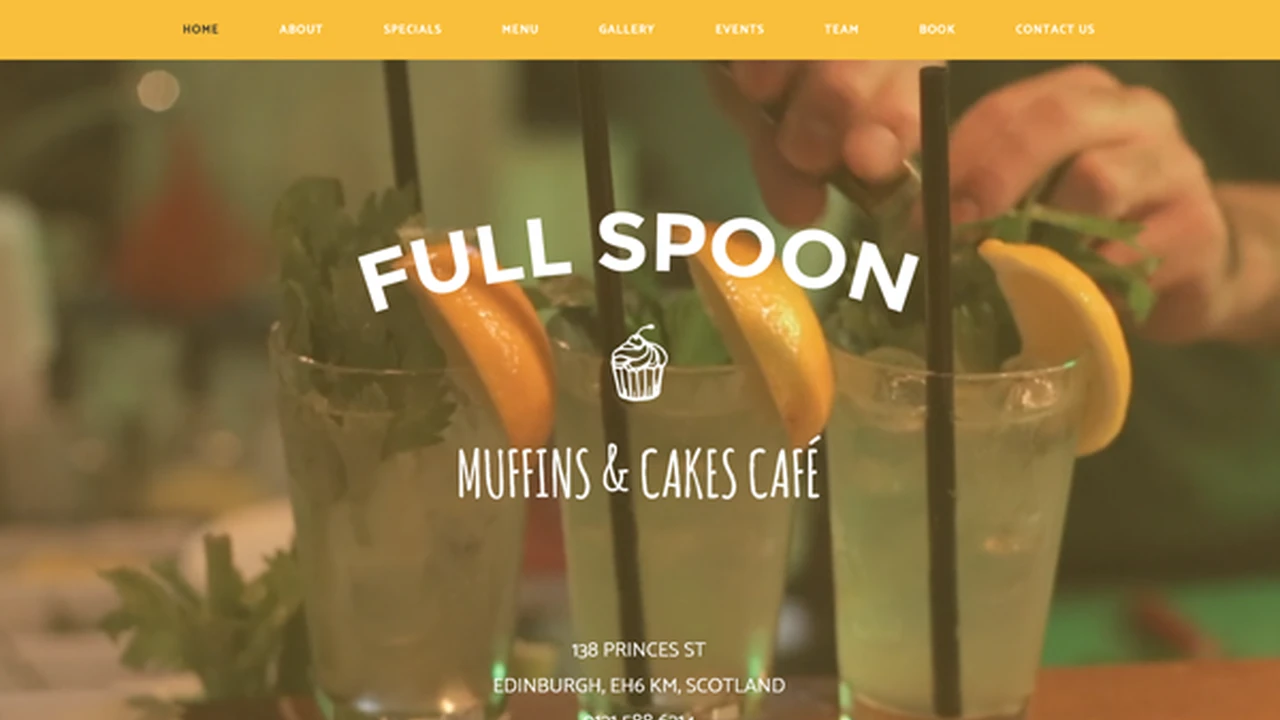 Full Spoon - Restaurant Template
