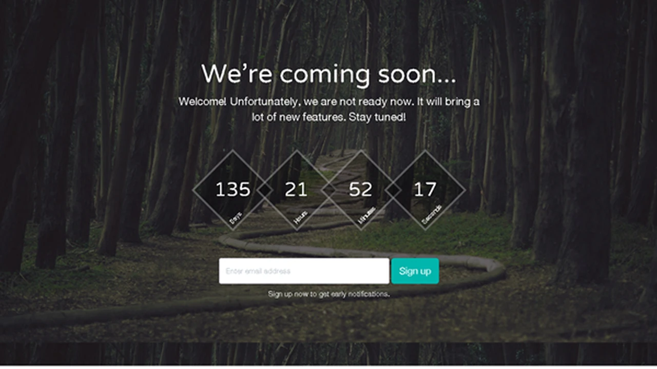 Counting Down - Bootstrap Coming Soon