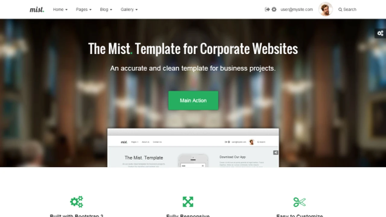 Mist - Multipage Business Template