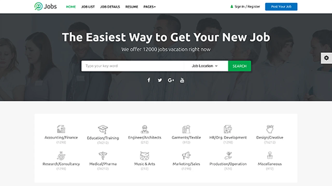 Jobs - Job Portal HTML Template