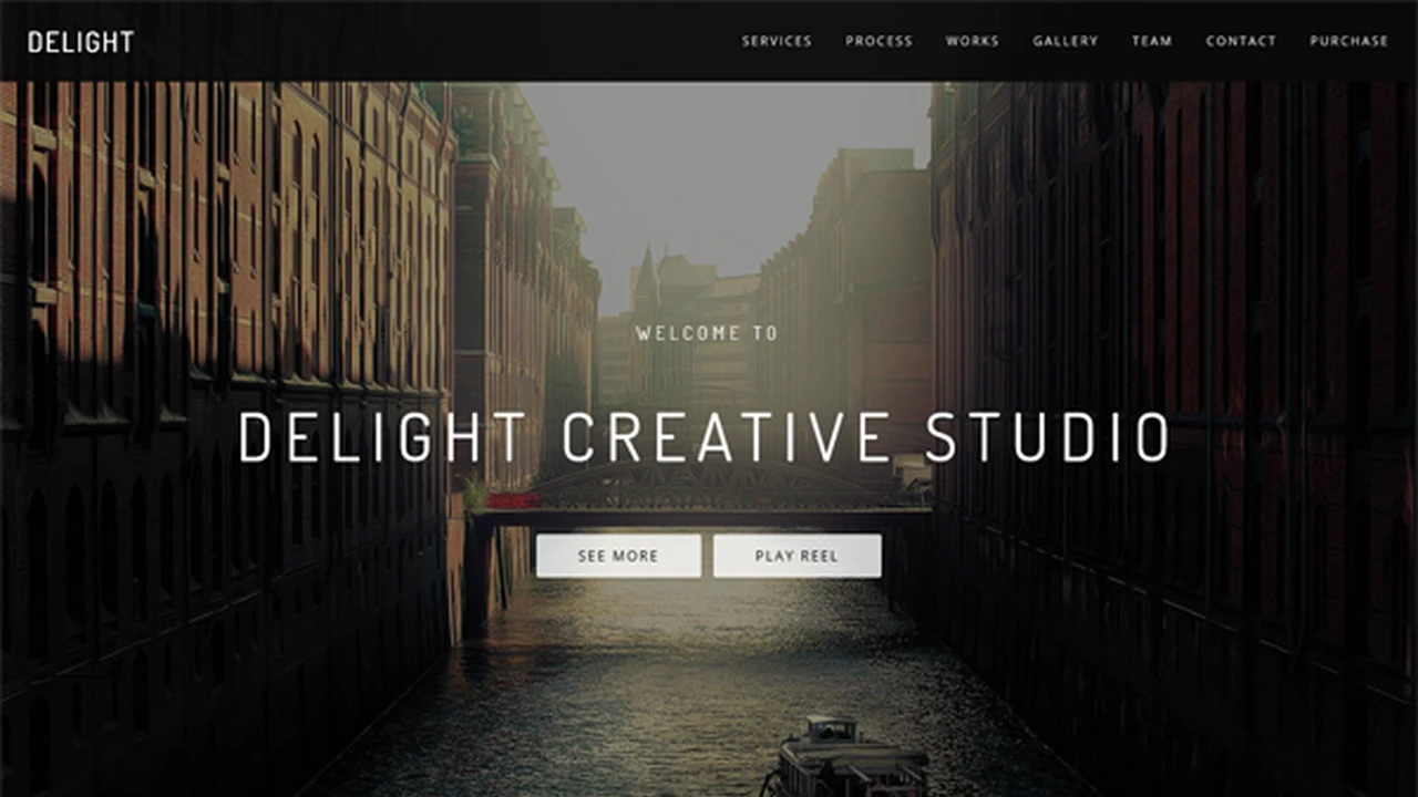 Delight - Multipurpose One Page Template