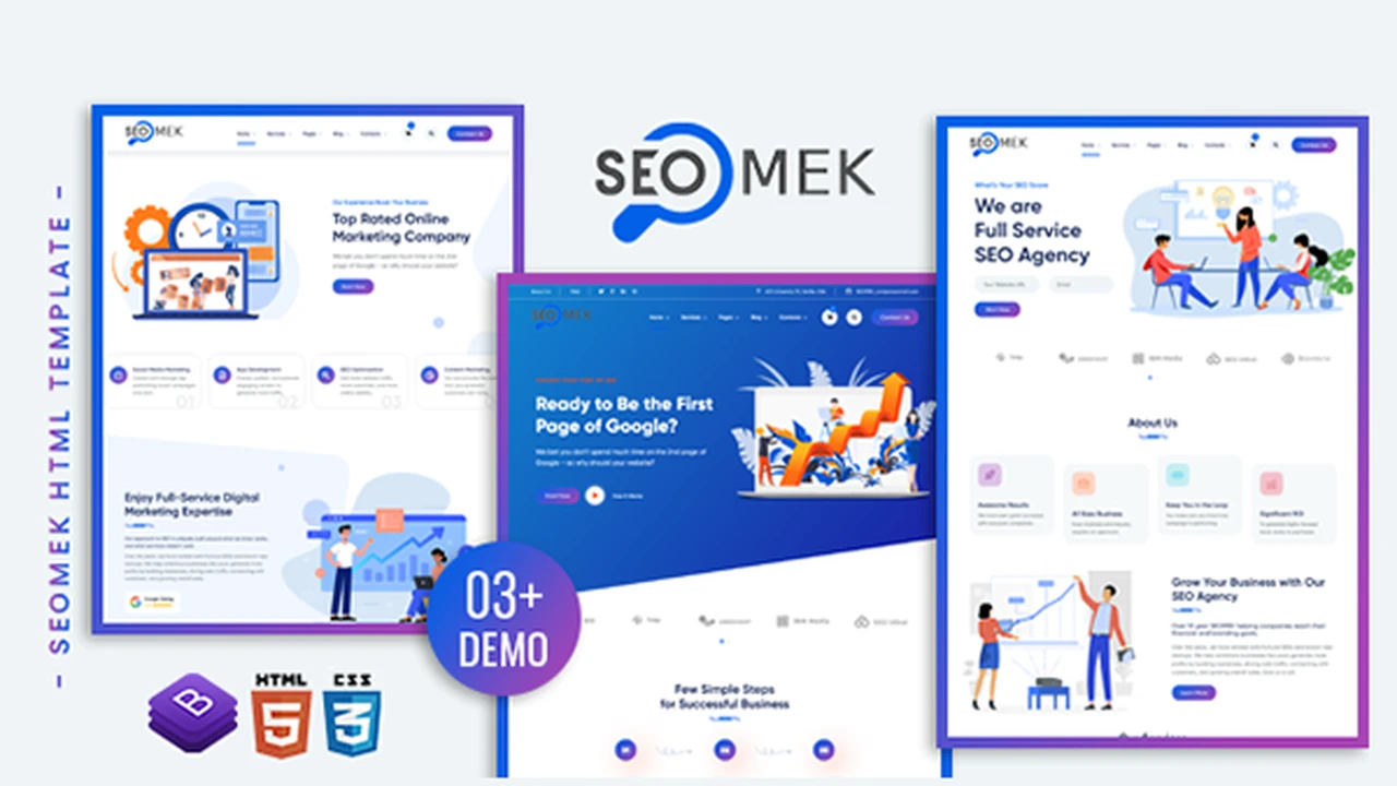SEOMEK - SEO & Marketing HTML5 Template
