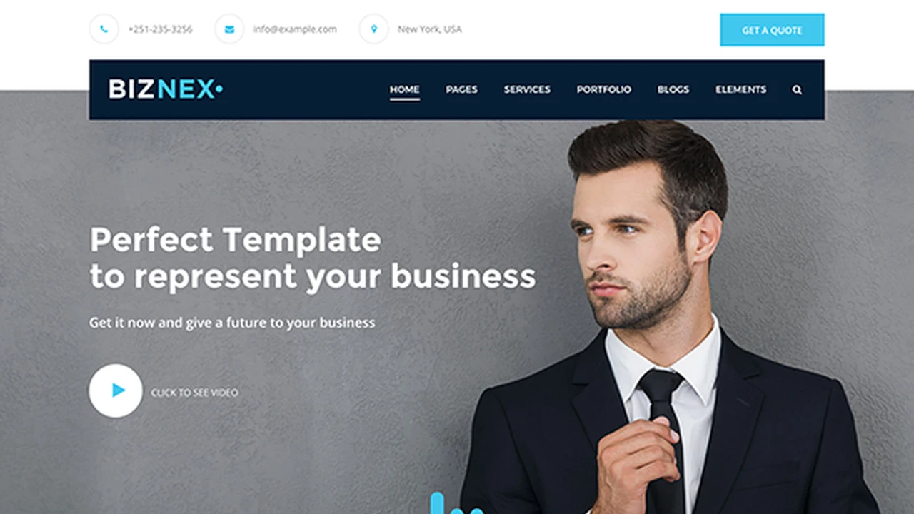 BIZNEX - Multipurpose Business Theme