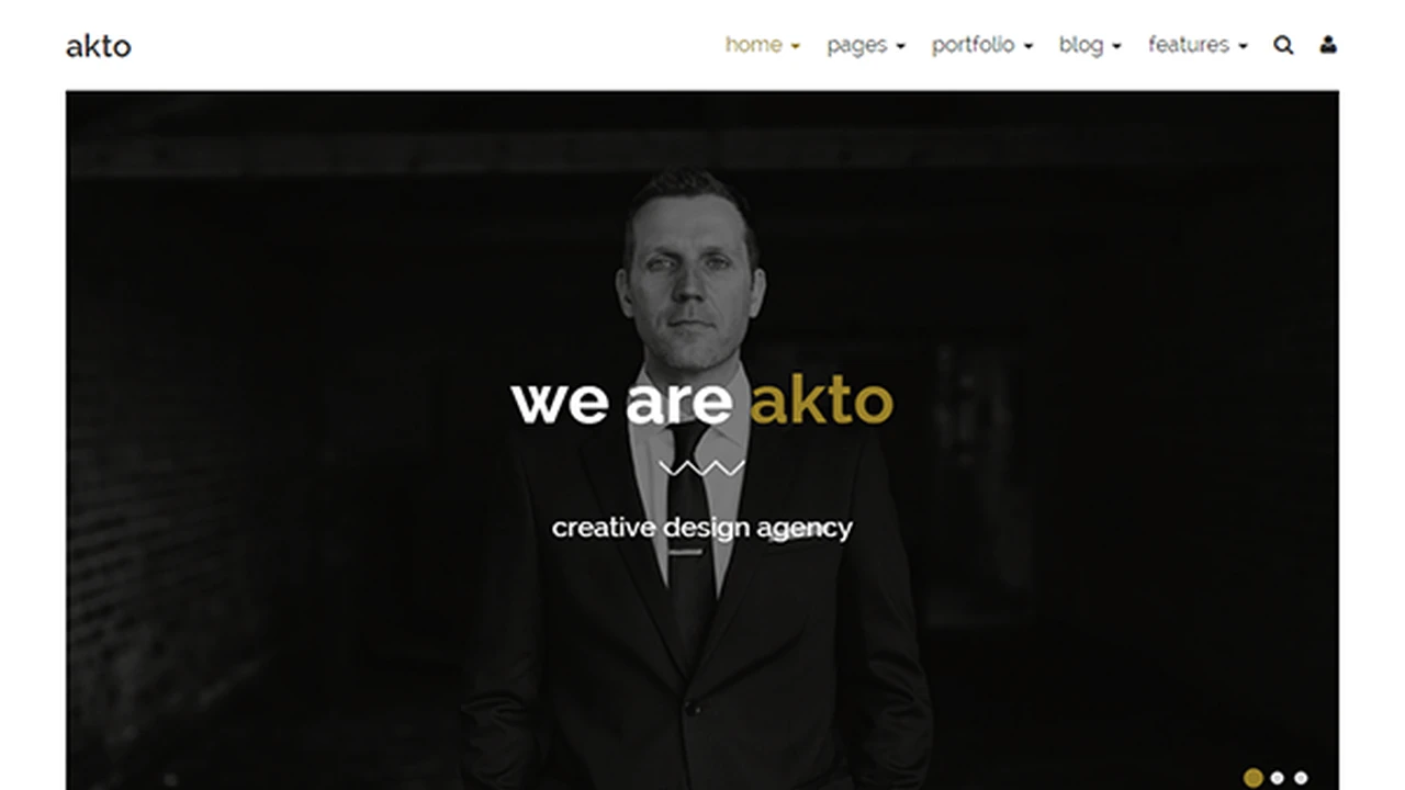 Akto - Multipurpose HTML Website Template
