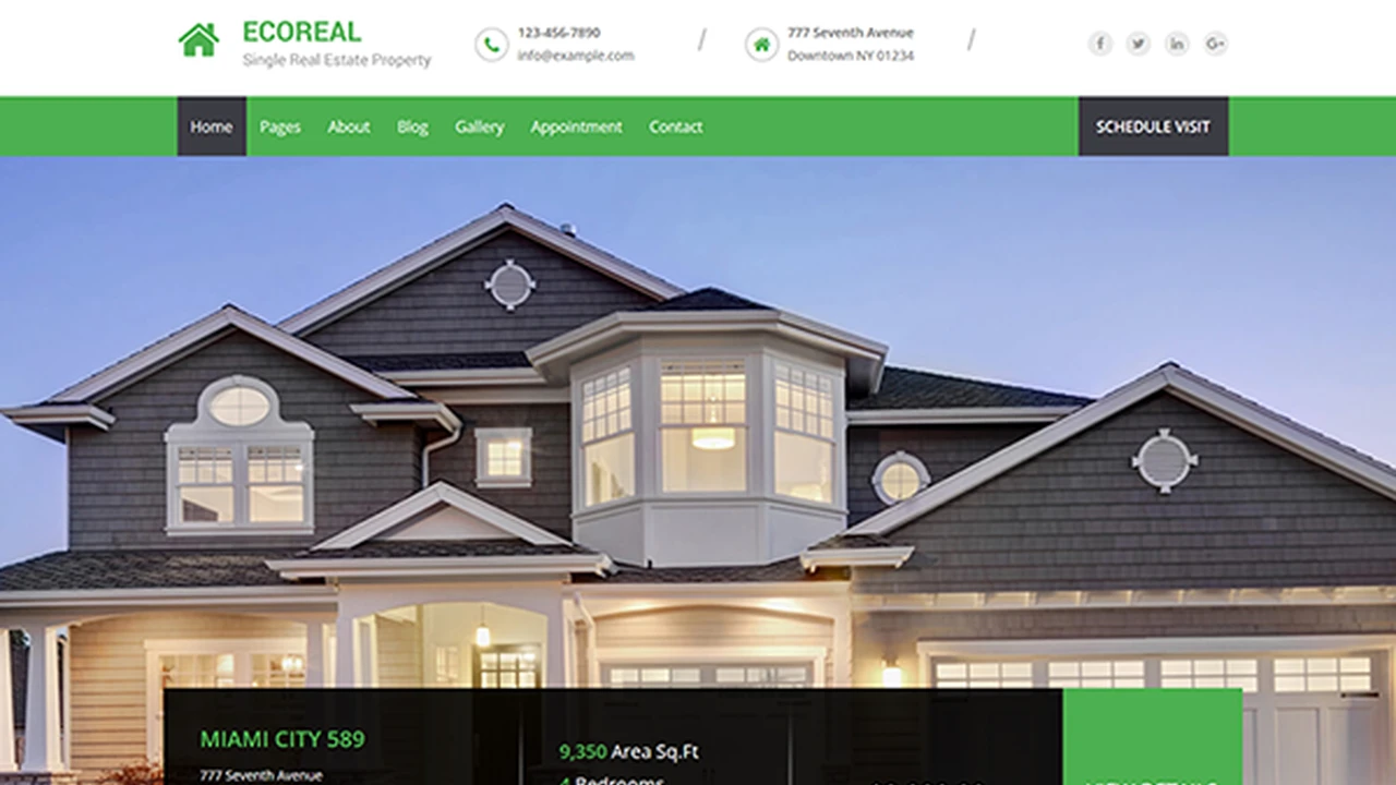 EcoReal - HTML5 Real Estate Template