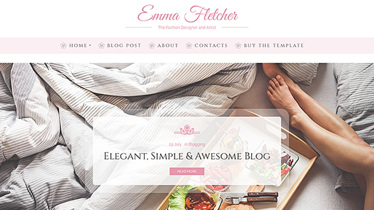 Emma - Beauty Blog HTML Template