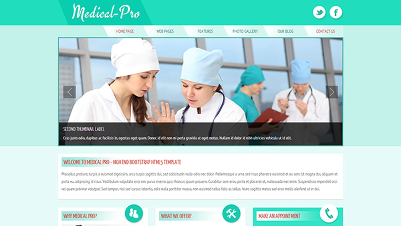 Medical-Pro Responsive Template