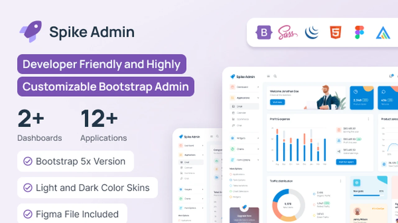 Spike - Bootstrap Admin Template