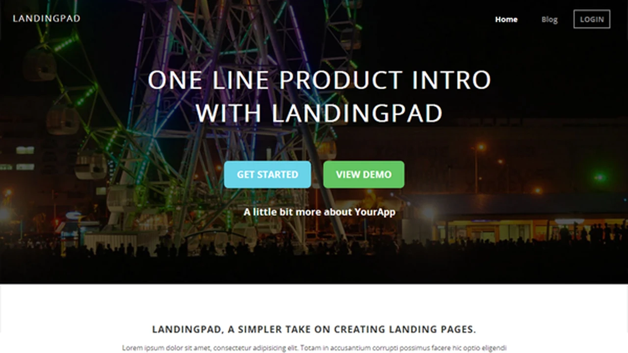 LandingPad - Landing Page