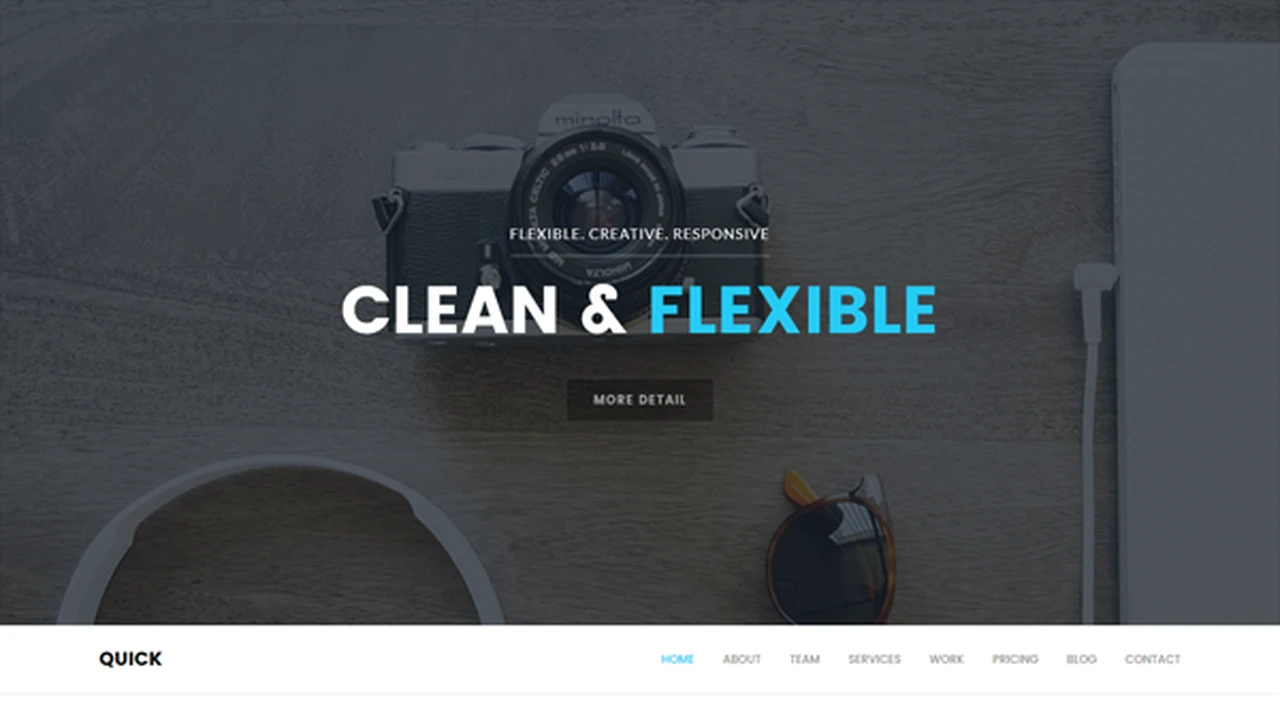 Quick - Multipurpose One Page Theme