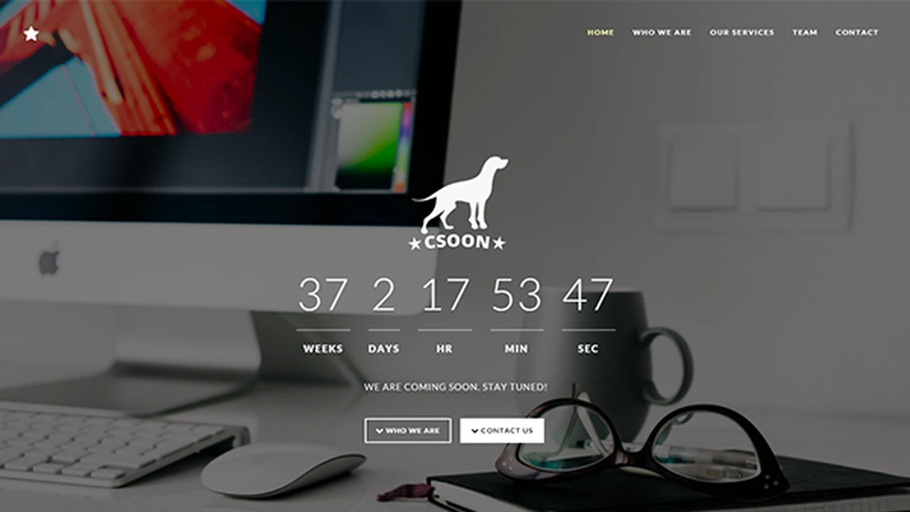 Csoon - Startup and Coming Soon Template