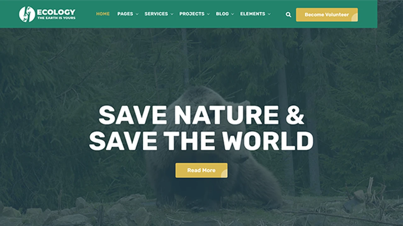 Ecology - Environment & Ecology Template