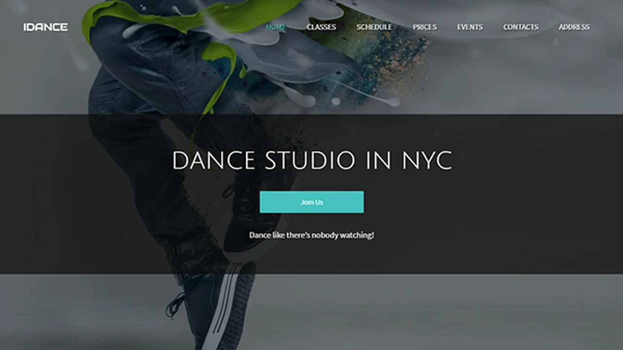IDance - Dance or Yoga Studio Template