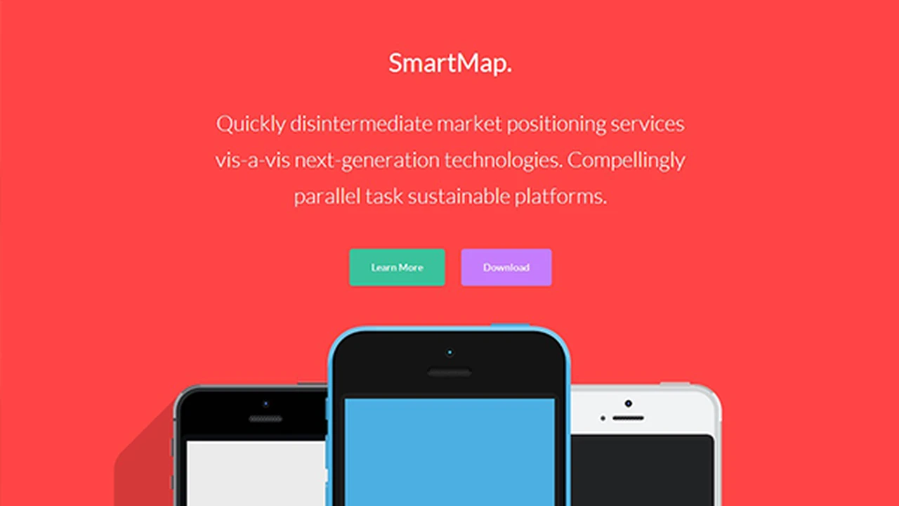 SmartMap - Multi-Page Landing Page
