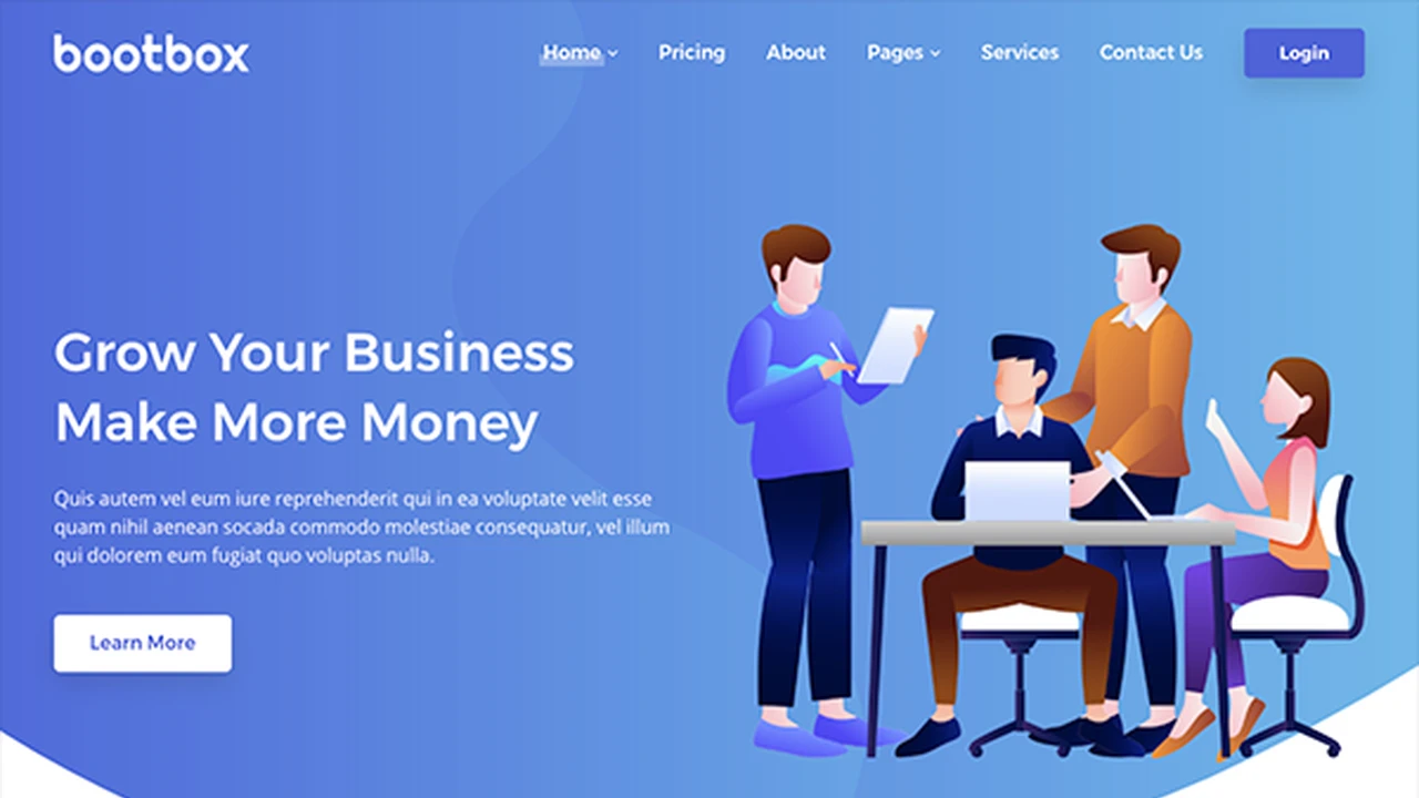 Bootbox - Startup Agency HTML Template