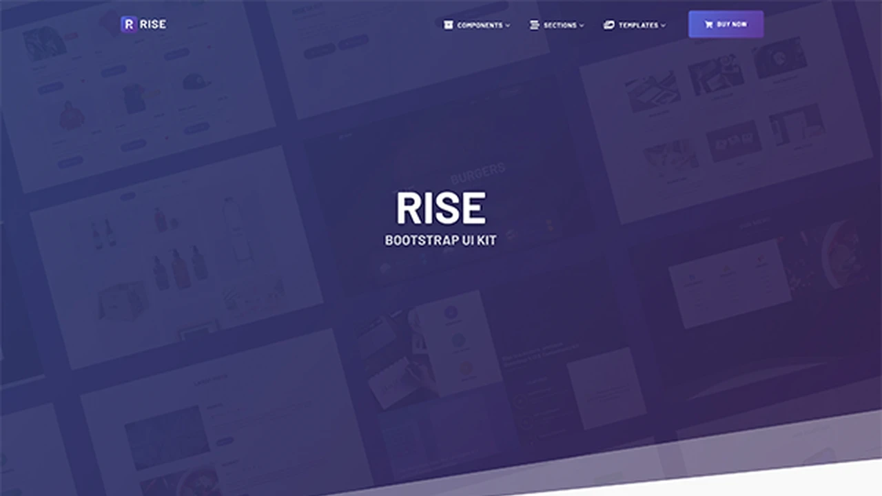 Rise - Bootstrap UI Kit