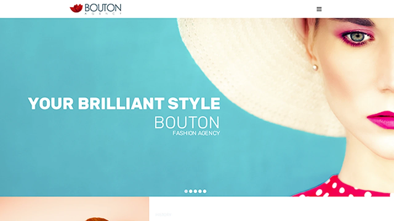 Bouton - Fashion and Modeling Site Theme