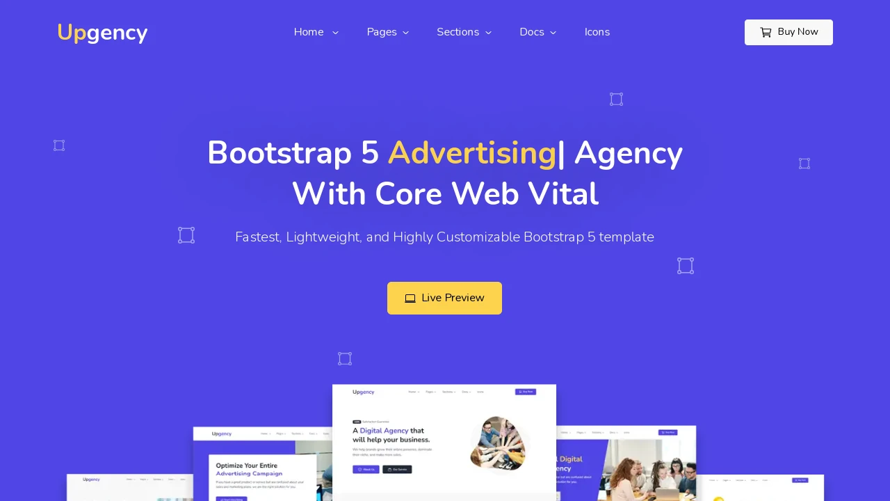 Upgency - Bootstrap 5 Agency Template