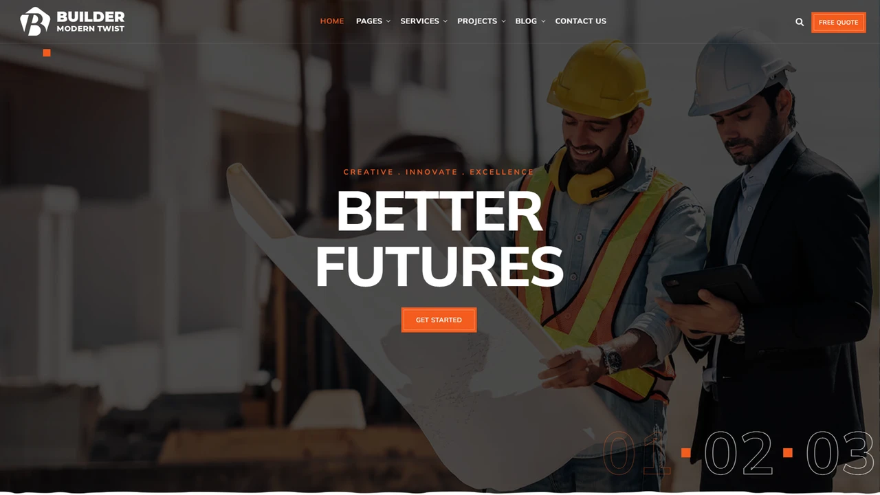 Builder - Construction and Architecture Template