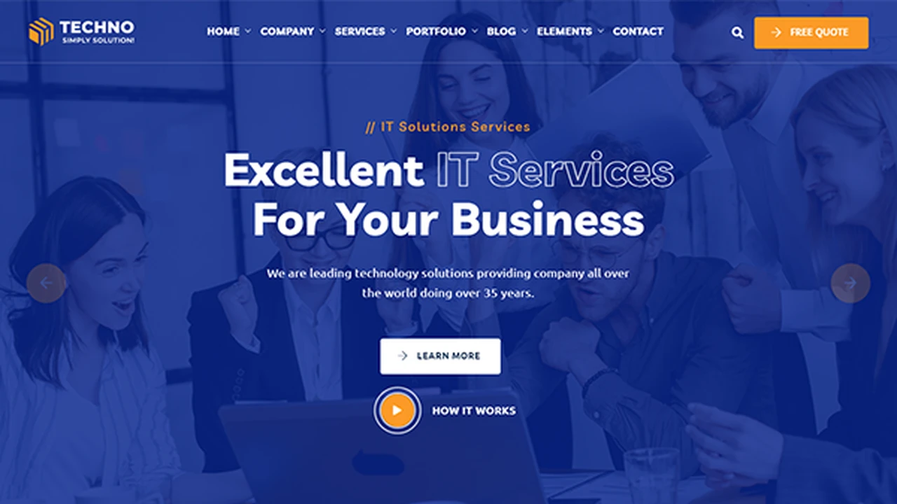 Techno - IT Solutions & Technology Template