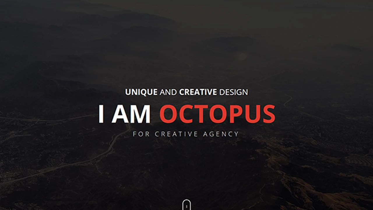 Octopus - Onepage Parallax HTML Template