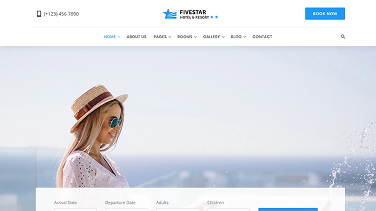 Fivestar - Hotel Booking Bootstrap Template