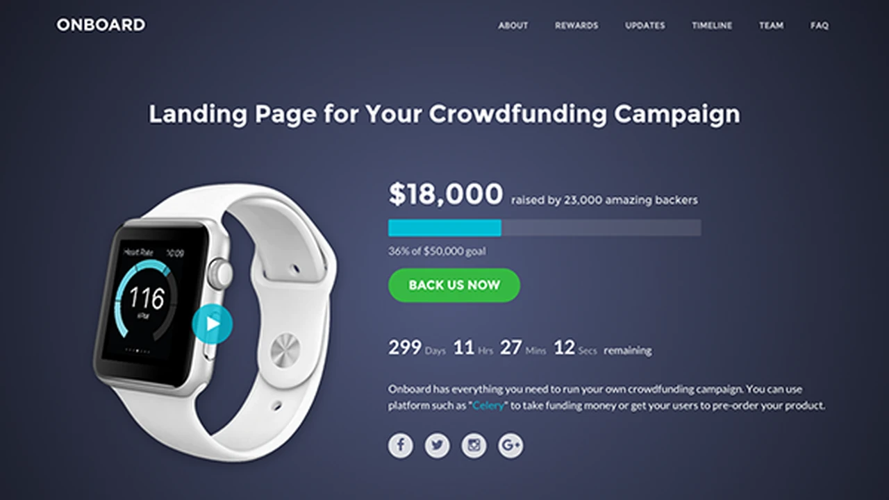 Onboard - For Crowdfunding