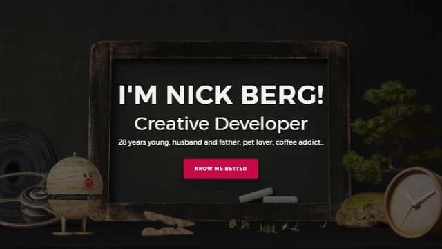 BERG - Creative Resume Template