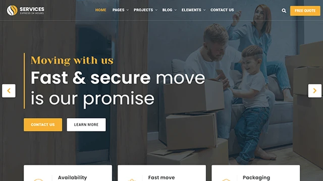 Services - The Best Service Industry Theme