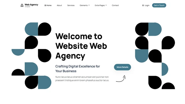 Webx - Creative & Digital Web Agency Website Template