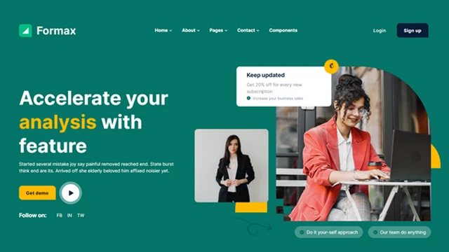 Formax - Creative Agency Bootstrap Template